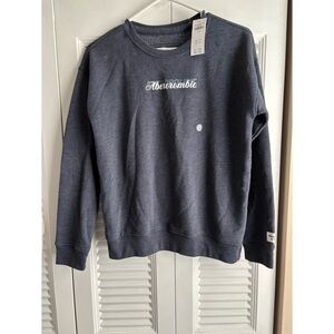 Abercrombie & Fitch Blue-ish Gray Kids Sweater